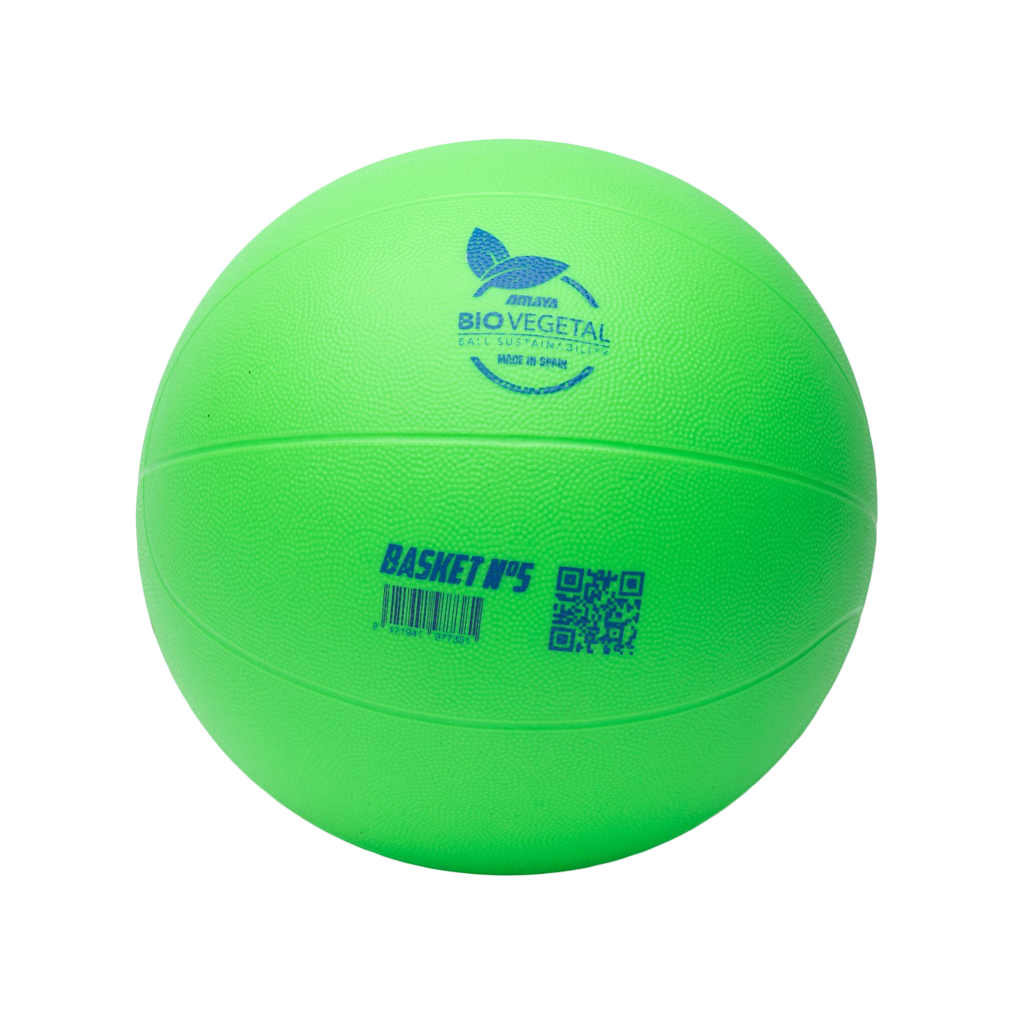 Circular basketball green size 5 ø 215 mm