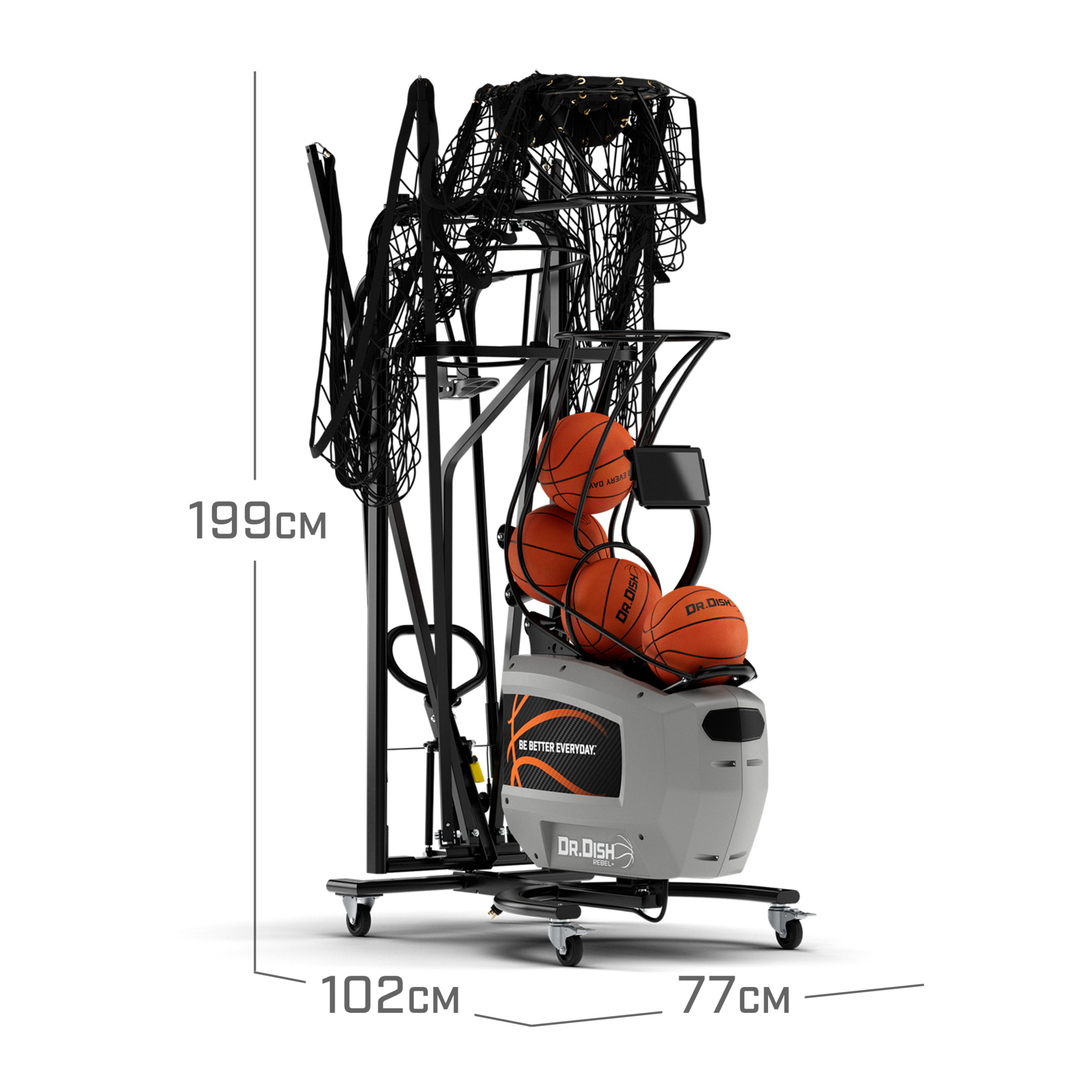 Dr.Dish Rebel+ basketball training machine Dr.Dish Rebel+ basketball training machine